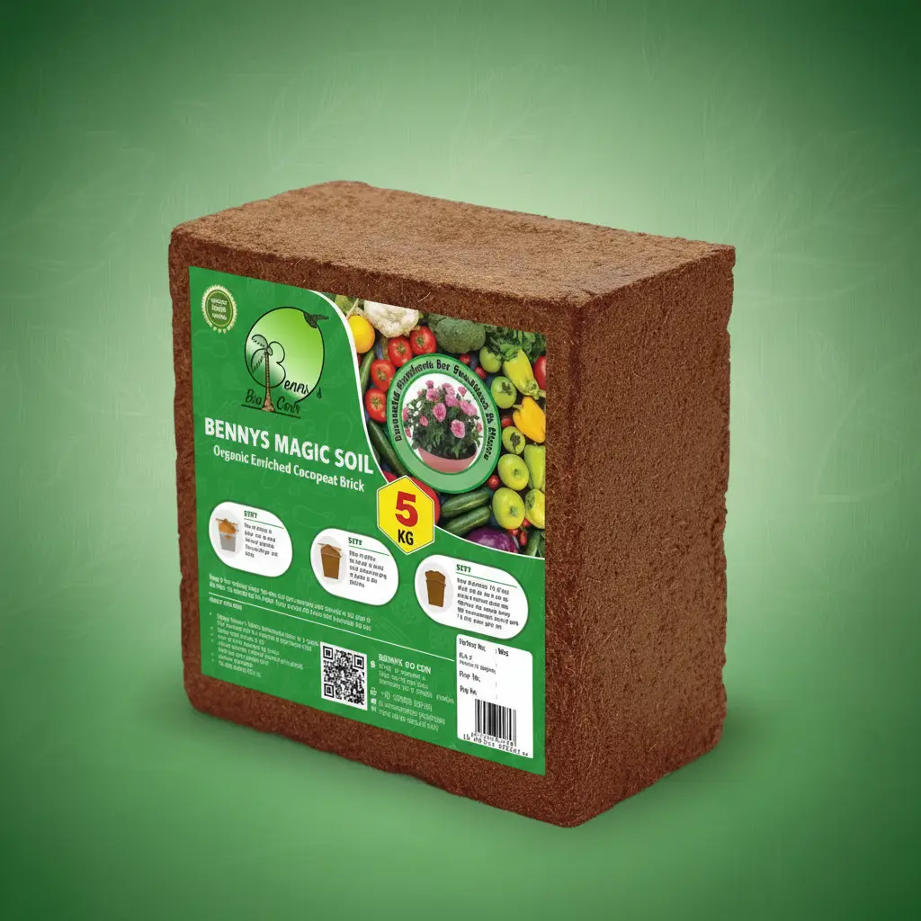 Benny’s Magic Soil Brick – 5 kg - Image 4