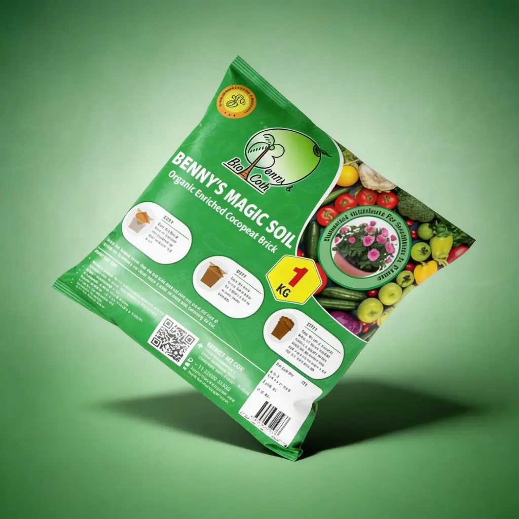 Benny’s Magic Soil Brick – 1 kg - Image 2