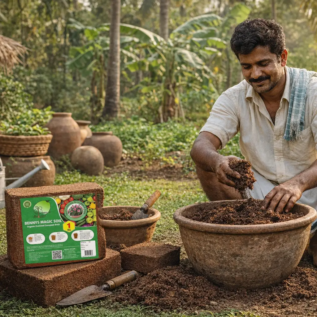 Benny’s Magic Soil Brick – 1 kg - Image 9